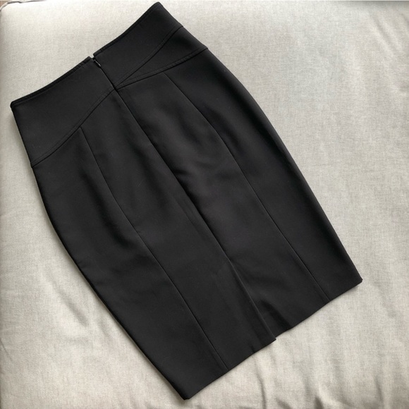 Le Chateau Black Pencil Skirt NWOT - Picture 3 of 7